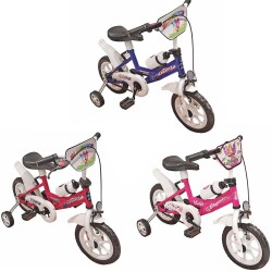 12'LİK BİSİKLET ELEGANCE KIRMIZI - MAVİ - PEMBE [ YERLİ ] - 