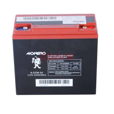 12V-20/24 AMPER [DİK] [180*78*170 mm] E-BIKE AKÜ - MONERO - 1