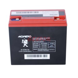 12V-20/24 AMPER [DİK] [180*78*170 mm] E-BIKE AKÜ - MONERO - 