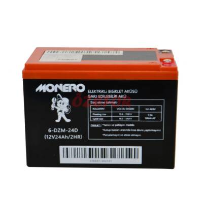 12V-24 AMPER [YATIK] [185*105*130 mm] E-BIKE AKÜ - MONERO - 1
