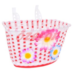 16 - 20 PLASTİK ÖRGÜ SEPET [KIRMIZI] - 