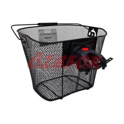26 MTB ÖN SEPET DEMİR [KIZAKLI] 25.4-31.8 MM SİYAH RCTS-752 - 2