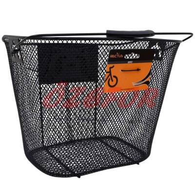 26 MTB ÖN SEPET DEMİR [KIZAKLI] 25.4-31.8 MM SİYAH RCTS-752 - 3
