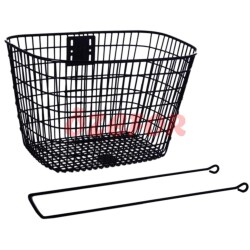 26 ÖN SEPET DEMİR SİYAH [ÇUBUKLU] - 