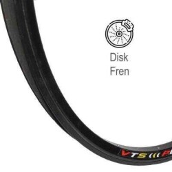 28 / 29 JANT ÇEMBER ÇİFT KAT SİYAH DİSKLİ 36 DELİK [ YERLİ ] - YERLİ