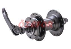 32 DELİK MTB ÖN HAZNE RULMANLI ALÜMİNYUM SİYAH [DİSK UYUMLU] - MANDALLI - 