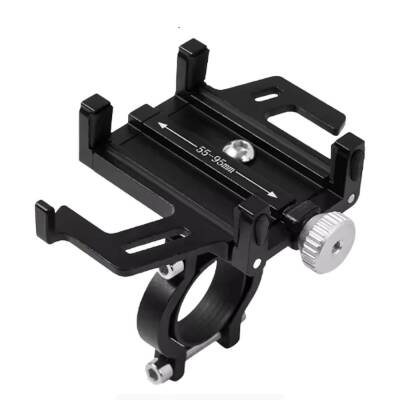 ALUMİNYUM BİSİKLET GİDON TELEFON TUTUCU AYARLI - 1