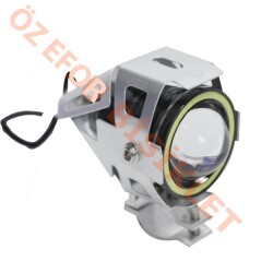 ANGEL ÇAKARLI LED SİS LAMBASI - GÜMÜŞ - 