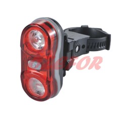 ARKA STOP 2 LED Lİ - OPTİK CAMLI - 3 FONKSİYONLU - SU GEÇİRMEZ [PİL DAHİL] 695 - RECTUS