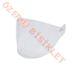BEON ŞEFFAF ÇENESİZ VİZÖRLÜ YAZLIK KASK CAMI [B203 MODEL] - 