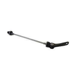 BİSİKLET ARKA GÖBEK MİLİ MANDALLI METAL SİYAH QUİCK RELEASE - 