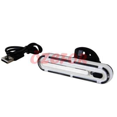 BİSİKLET ÇAKAR 16 FONKSİYONLU RENKLİ IŞIKLI [60 LUMEN - USB GİRİŞLİ] RCTS-5806 - 1