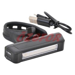 BİSİKLET ÇAKAR 6 FONKSİYONLU RENKLİ IŞIKLI [60 LUMEN - USB GİRİŞLİ] RCTS-6025C - 2