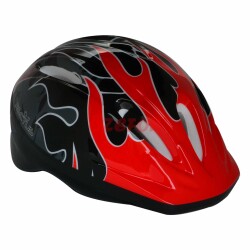 BİSİKLET KASKI ÇOCUK  BH206  51-55 CM [ERKEK MODEL] [2 DESEN]  [ASKILI POŞET] - 2