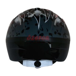 BİSİKLET KASKI ÇOCUK  BH206  51-55 CM [ERKEK MODEL] [2 DESEN]  [ASKILI POŞET] - 4
