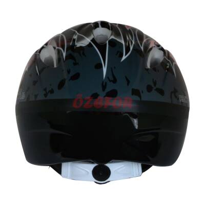 BİSİKLET KASKI ÇOCUK  BH206  51-55 CM [KIZ MODEL] [2 DESEN] [ASKILI POŞET] - 4