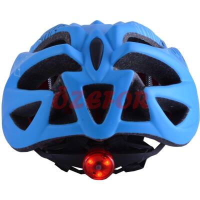 BİSİKLET KASKI YETİŞKİN VİZÖRLÜ - LEDLİ-FİLELİ [KARIŞIK RENK - MAT] R-26 [56 - 58 CM / M] RECTUS - 5