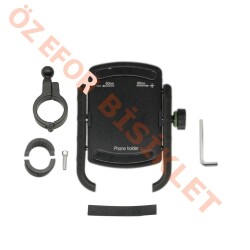 BİSİKLET TELEFON TUTUCU KLİPSLİ [GİDON BAĞLANTILI] - 