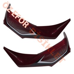 DIŞ DİZLİK SAĞ - SOL [TAKIM] [KIRMIZI] KUBA EGE - 