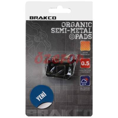 DİSK BALATA [SHIMANO XTR MODEL] BP-17 BRAKCO TAIWAN - 3