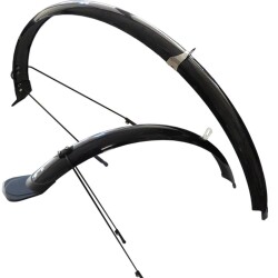 28 JANT ÖN ARKA TAM BOY FİBER ÇAMURLUK SİYAH - 