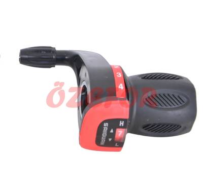 GRIP SHIFT SAĞ TARAF VİTES KOLU 7 ' Lİ NO-INDEX KDSG-08 [SET-TEKLİ AMBALAJ]-KIRMIZI SAIGUAN - 1