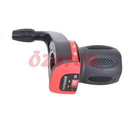GRIP SHIFT SAĞ TARAF VİTES KOLU 7 ' Lİ NO-INDEX KDSG-08 [SET-TEKLİ AMBALAJ]-KIRMIZI SAIGUAN - SAIGUAN