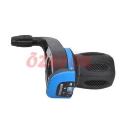 GRIP SHIFT SAĞ TARAF VİTES KOLU 7 ' Lİ NO-INDEX KDSG-08 [SET-TEKLİ AMBALAJ]-MAVİ SAIGUAN - SAIGUAN