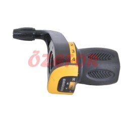GRIP SHIFT SAĞ TARAF VİTES KOLU 7 ' Lİ NO-INDEX KDSG-08 [SET-TEKLİ AMBALAJ]-SARI SAIGUAN - SAIGUAN