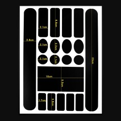 KADRO KORUMA ETİKET SETİ ŞEFFAF - (1)