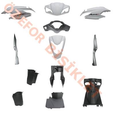 KAPORTA SET [BEYAZ] [YENİ
MODEL] HONDA ACTIVA S - 1