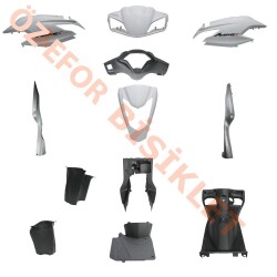 KAPORTA SET [BEYAZ] [YENİ
MODEL] HONDA ACTIVA S - 