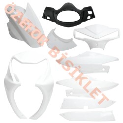 KAPORTA SET [BOYALI AKSAM] [BEYAZ] SPACE PRO - SPACE MAX - 