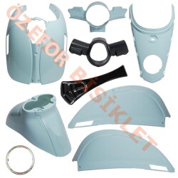 KAPORTA SET [BOYALI AKSAM] [MAVİ] - KUBA BLUEBERRY - 