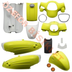 KAPORTA SET [BOYALI AKSAM] [SARI] - MONDIAL TURİSMO - 