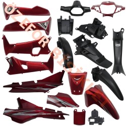 KAPORTA SET [KIRMIZI] - ARORA KASIRGA - 