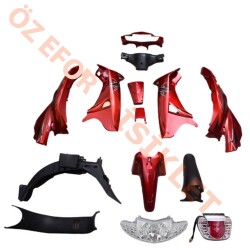 KAPORTA SET [KIRMIZI] [FAR+STOP DAHİL] MONDIAL SFC - 