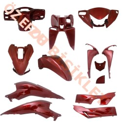KAPORTA SET [KIRMIZI] HONDA DIO - 