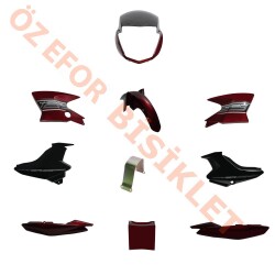 KAPORTA SET [KIRMIZI] YAMAHA YBR K - 