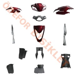 KAPORTA SET [KIRMIZI] [YENİ
MODEL] HONDA ACTIVA S - 