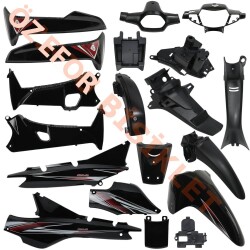 KAPORTA SET [SİYAH] - ARORA KASIRGA - 