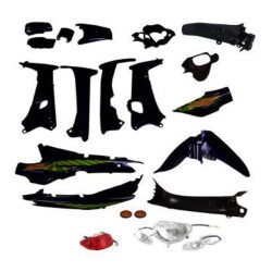 KAPORTA SET [SİYAH] [FAR+STOP+SİNYAL DAHİL] [KALIPSO - ÇELİK] CUB - 