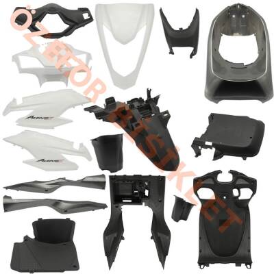 KAPORTA Y. SET [BEYAZ] [YENİ MODEL] HONDA ACTIVA S - 1