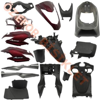 KAPORTA Y. SET [BORDO] [YENİ MODEL] HONDA ACTIVA S - 1