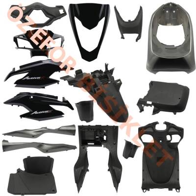 KAPORTA Y. SET ESKİ MODEL [SİYAH] HONDA ACTIVA S - 1