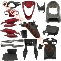 KAPORTA Y. SET [KIRMIZI] [YENİ MODEL] HONDA ACTIVA S - 