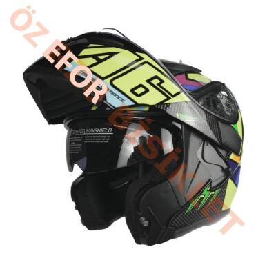 KC - ÇENE AÇILIR VİZÖRLÜ KASK [KC902] [ENSO 46] [XL] - 1