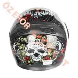 KC - ÇENE AÇILIR VİZÖRLÜ KASK [KC902] [KURU KAFA] [S] - 3