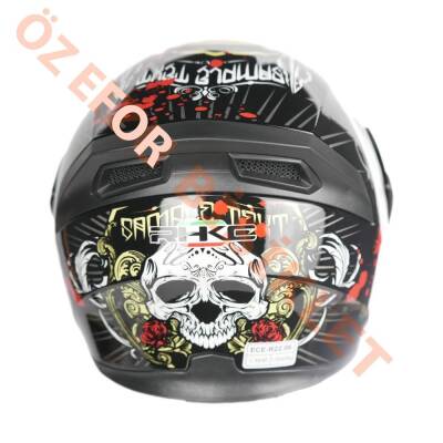 KC - ÇENE AÇILIR VİZÖRLÜ KASK [KC902] [KURU KAFA] [S] - 3