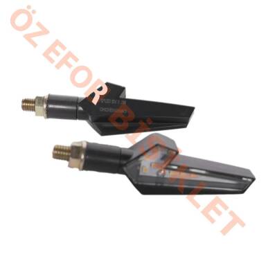 LED SİNYAL [SARI IŞIK] [TAKIM] SİYAH [1047] - E BELGELİ - 1